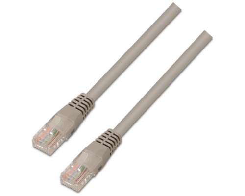 CABLE AISENS DE RED LATIGUILLO RJ45 CAT.5E UTP AWG24 GRIS 25CM