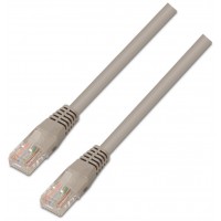 CABLE AISENS DE RED LATIGUILLO RJ45 CAT.5E UTP AWG24 GRIS 0.5M