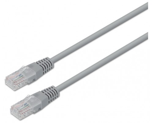 CABLE RED AISENS LATIGUILLO RJ45 CAT.5E UTP AWG24 GRIS 10M