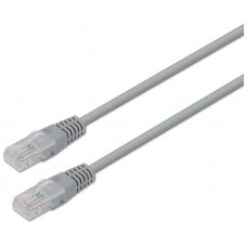 CABLE RED AISENS LATIGUILLO RJ45 CAT.5E UTP AWG24 GRIS 15M