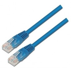 CABLE RED AISENS LATIGUILLO RJ45 CAT.5E UTP AWG24 AZUL 2.0M