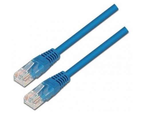 CABLE RED AISENS LATIGUILLO RJ45 CAT.5E UTP AWG24 AZUL 2.0M