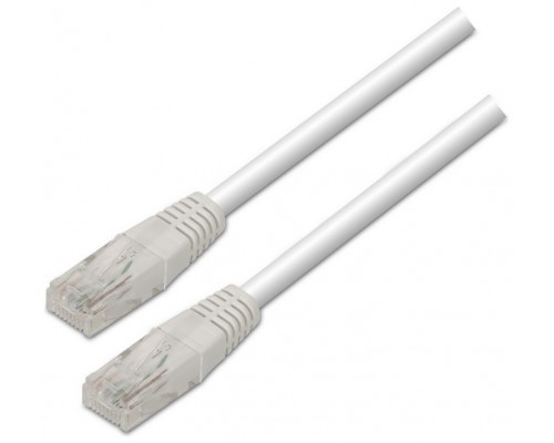 CABLE RED AISENS LATIGUILLO RJ45 CAT.5E UTP AWG24 BLANCO 3.0M