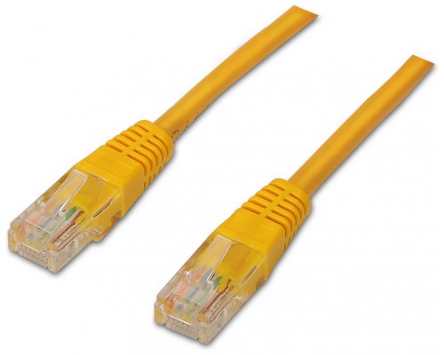 CABLE DE RED AISENS LATIGUILLO RJ45 CAT.6 UTP AWG24 AMARILLO 2.0M