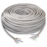 BOBINA CABLE RED AISENS RJ45 CAT.6 UTP RIGIDO AWG24 GRIS 305M