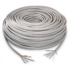 BOBINA CABLE RED AISENS RJ45 LSZH CAT.6 UTP RIGIDO AWG24 305M GRIS