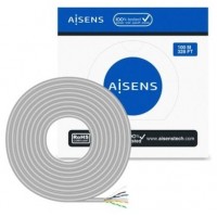 Aisens Cable RJ45 CAT.6 UTP AWG23 CCA gris 100m