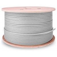 BOBINA CABLE RED AISENS RJ45 CAT.6 UTP RIGIDO CCA 305M GRIS