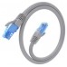 CABLE RED AISENS LATIGUILLO RJ45 CAT.6 UTP AWG26 CCA GRIS 25CM