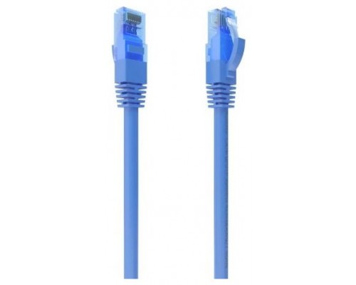 CABLE RED AISENS LATIGUILLO RJ45 CAT.6 UTP AWG26 CCA AZUL 30CM