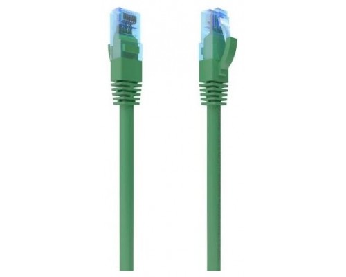 CABLE RED AISENS LATIGUILLO RJ45 CAT.6 UTP AWG26 CCA VERDE 30CM