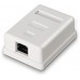 ROSETA DE SUPERFICIE AISENS RJ45 CAT.6 FTP 1 TOMA BLANCO