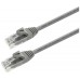 Aisens Latiguillo Rj45 Cat.6A Utp Gris 1.0M