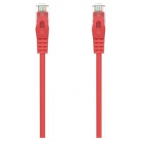 CABLE RED AISENS LATIGUILLO RJ45 LSZH CAT.6A UTP AWG24 25CM ROJO