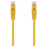 CABLE RED AISENS LATIGUILLO RJ45 LSZH CAT.6A UTP AWG24 25CM AMARILLO