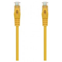 CABLE RED AISENS LATIGUILLO RJ45 LSZH CAT.6A UTP AWG24 1.0M AMARILLO