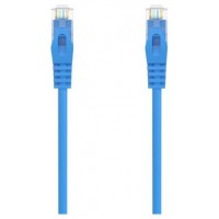 CABLE RED AISENS LATIGUILLO RJ45 LSZH CAT.6A UTP AWG24 25CM AZUL