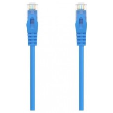 CABLE RED AISENS LATIGUILLO RJ45 LSZH CAT.6A UTP AWG24 0.5M AZUL