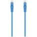 CABLE RED AISENS LATIGUILLO RJ45 LSZH CAT.6A UTP AWG24 2.0M AZUL