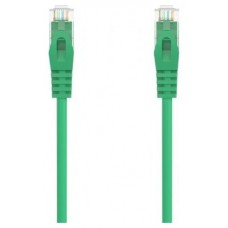 CABLE RED AISENS LATIGUILLO RJ45 LSZH CAT.6A UTP AWG24 25CM VERDE