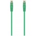 CABLE RED AISENS LATIGUILLO RJ45 LSZH CAT.6A UTP AWG24 30CM VERDE