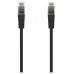CABLE RED AISENS LATIGUILLO RJ45 LSZH CAT.6A UTP AWG24 25CM NEGRO