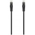 CABLE RED AISENS LATIGUILLO RJ45 LSZH CAT.6A UTP AWG24 25CM NEGRO