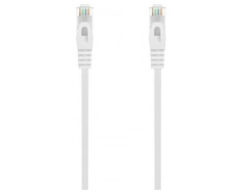 CABLE RED AISENS LATIGUILLO RJ45 LSZH CAT.6A UTP AWG24 25CM BLANCO