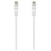 CABLE RED AISENS LATIGUILLO RJ45 LSZH CAT.6A UTP AWG24 25CM BLANCO