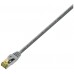 CABLE RED AISENS LATIGUILLO RJ45 LSZH CAT.7 SFTP PIMF 25CM GRIS