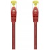 CABLE RED AISENS LATIGUILLO RJ45 LSZH CAT.7 SFTP PIMF 25CM ROJO