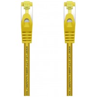 CABLE RED AISENS LATIGUILLO RJ45 LSZH CAT.7 SFTP PIMF 25CM AMARILLO