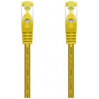 CABLE RED AISENS LATIGUILLO RJ45 LSZH CAT.7 SFTP PIMF 0.5M AMARILLO