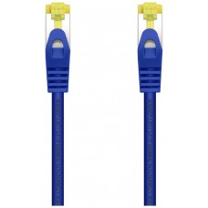 CABLE RED AISENS LATIGUILLO RJ45 LSZH CAT.7 SFTP PIMF 25CM AZUL