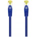 CABLE RED AISENS LATIGUILLO RJ45 LSZH CAT.7 SFTP PIMF 25CM AZUL