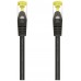 CABLE RED AISENS LATIGUILLO RJ45 LSZH CAT.7 SFTP PIMF 25CM NEGRO