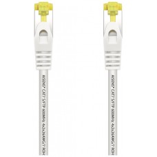 CABLE RED AISENS LATIGUILLO RJ45 LSZH CAT.7 SFTP PIMF 25CM BLANCO