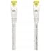 CABLE RED AISENS LATIGUILLO RJ45 LSZH CAT.7 SFTP PIMF 25CM BLANCO