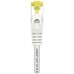 CABLE RED AISENS LATIGUILLO RJ45 LSZH CAT.7 SFTP PIMF 25CM BLANCO