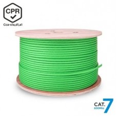 BOBINA CABLE RED AISENS RJ45 LSZH CPR CCA CAT.7 SFTP AWG23 305M VERDE