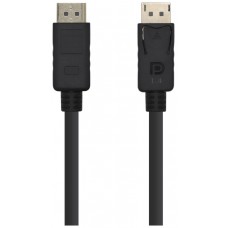 CABLE DISPLAYPORT AISENS V1.4 8K60HZ M/M NEGRO 2.0M