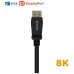 CABLE AISENS DISPLAYPORT CERTIFICADO V1.4 8K60HZ M/M 2.0M NEGRO