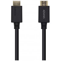 CABLE HDMI AISENS V2.1 ULTRA ALTA VELOCIDAD 8K60HZ M/M 0.5M NEGRO