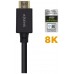 CABLE HDMI AISENS V2.1 ULTRA ALTA VELOCIDAD 8K60HZ M/M 0.5M NEGRO