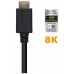 CABLE HDMI AISENS V2.1 ULTRA ALTA VELOCIDAD 8K60HZ M/M 0.5M NEGRO