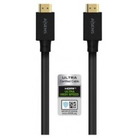 CABLE HDMI AISENS V2.1 ULTRA ALTA VELOCIDAD 8K60HZ M/M 5.0M NEGRO