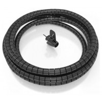 ORGANIZADOR CABLE AISENS EN ESPIRAL 25MM NEGRO 6.0M