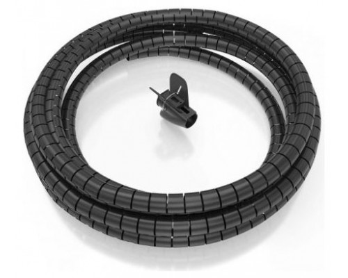 ORGANIZADOR CABLE AISENS EN ESPIRAL 25MM NEGRO 6.0M