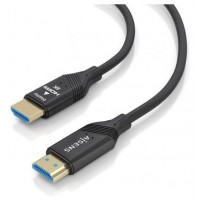 CABLE HDMI AISENS V2.1 OPTICO ACTIVO AOC 8K60HZ 48GBPS A/M-A/M 10M NEGRO