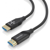 CABLE HDMI AISENS V2.1 OPTICO ACTIVO AOC 8K60HZ 48GBPS A/M-A/M 15M NEGRO
